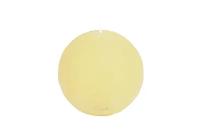 Productafbeelding van Rasteli Luz Kaars - Bolvormige kaars, geel, diameter 10 cm