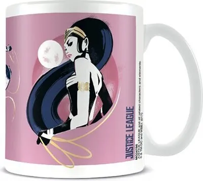 Produktbild von Tasse Pink Justice League Gold Warrior