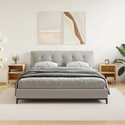 Obrázok produktu pre vidaXL Nočné stolíky 2 ks Sonoma dub 40x30x50 cm odvodený výrobok z dreva