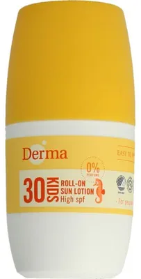 Productafbeelding van Derma Kids Sun Roll On Spf30 (50 ml)