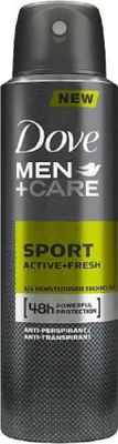 Produktbild von Dove Deospray Men Care Sport – aktiv + frisch 150 ml