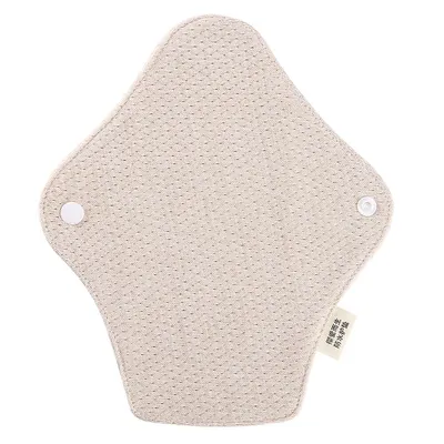 Produktbild von 7,5 x 2,6 Zoll (ca. 19 x 6,6 cm) wiederverwendbare Damenbinden, waschbare Slipeinlage, Menstruationsbinde