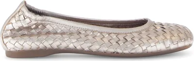 Produktbild von Gabor Ballerina 4.121, gelocht/geflochten, Gold, Damen