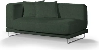 Produktbild von Dekoria Bezug für Tylösand 2-Sitzer Sofa nicht ausklappbar, dunkelgrün, Bezug für Tylösand 2-Sitzer