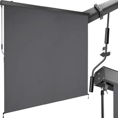 Produktbild von tectake® Senkrechtmarkise Eloise verschiedene Größen inkl. Wandhaltern