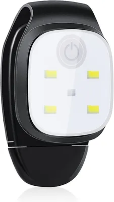 Productafbeelding van LED clip hardlooplamp - Oplaadbaar via USB - 150 lumen