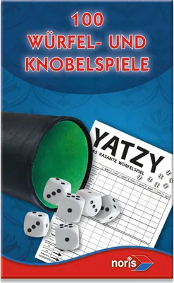 Produktbild von Noris Spiele 100 Würfel- und Knobelspiele; 606154308