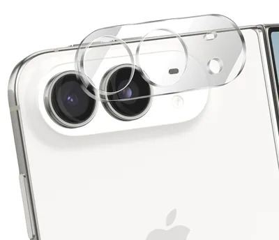 Immagine prodotto di Avizar, protezione per fotocamera di iPhone, realizzata in vetro temperato 9H curvo 3D, trasparente