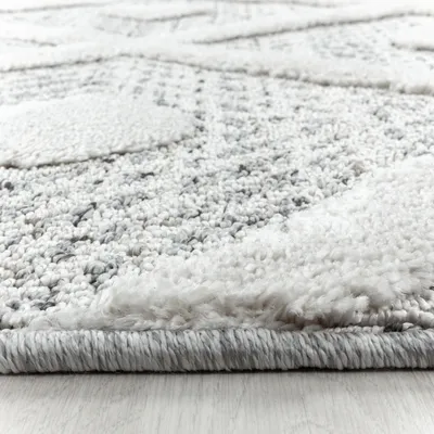 Produktbild von Villa Möbel Pisaro Bettumrandungs-Teppich Set Grau, Grösse:2 x 60x110 cm + 1 x 80x150 cm