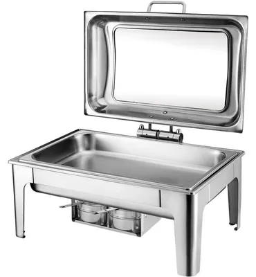Produktbild von Chafing Dish mit Glasdeckel GN 1/1