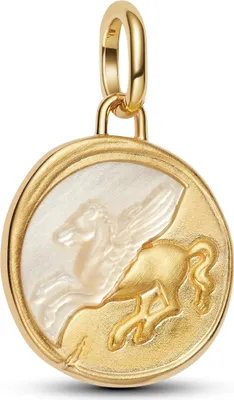 Zdjęcie produktu dla PANDORA ME Charm Medallion Pegasus Pearl pozłacany 764090C01