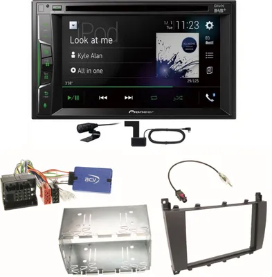 Produktbild von Pioneer AVH-A3200DAB USB MP3 Digitalradio Einbauset für Mercedes G Klasse W463