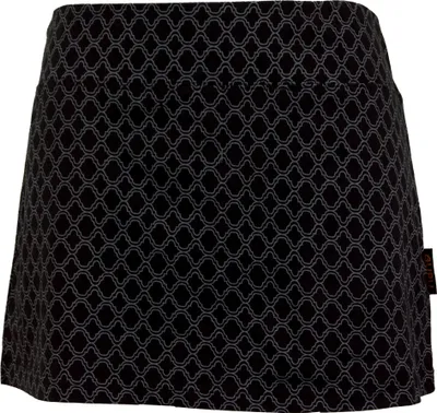 Produktbild von Minirock aus Baumwolle, Hüftschmeichler, Organic Yoga Rock - Schwarz, Damen, Baumwolle(Bio),Elasthan, Größe: L/XL, Null*null*null cm