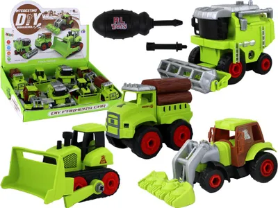 Produktbild von Landwirtschaft Landwirtschaftsfahrzeuge Spielzeuge Bulldozer DIY Truck, Größe:UNIVERSAL