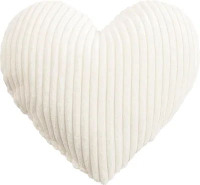 Produktbild von MAGMA Heimtex - Herzkissen - SHARA - elfenbein - Rund - 32 cm