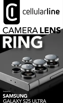Image de CellularLine anneau de lentille de caméra pour Samsung S25 Ultra