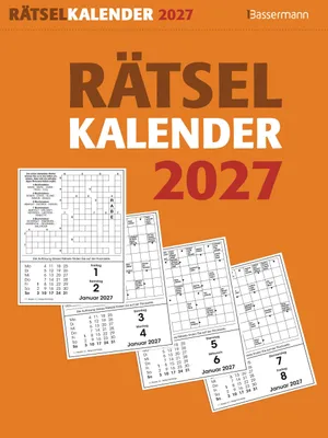 Produktbild von Rätselkalender 2027