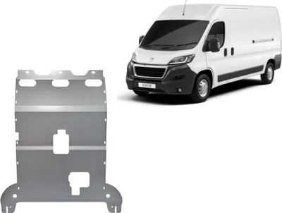 Immagine prodotto di Protezione antincastro in alluminio per Peugeot Boxer