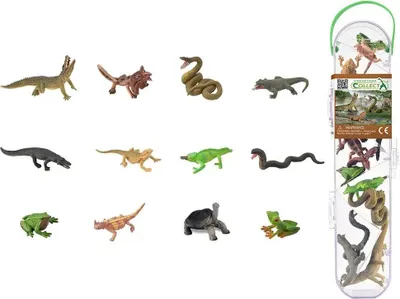Produktbild von Collecta Mini Reptilien-und Amphibienrohr Bc A1194-np Golden Golden One Size