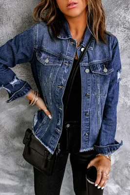 Immagine prodotto di OMG Giacca di jeans da donna Sovraq blu XXL