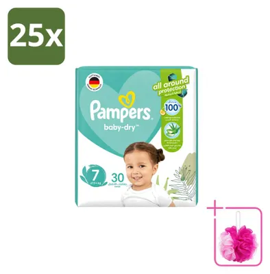 Image de 25 couches Pampers Active Baby Dry, taille 7 - Pack économique - 25 pièces
