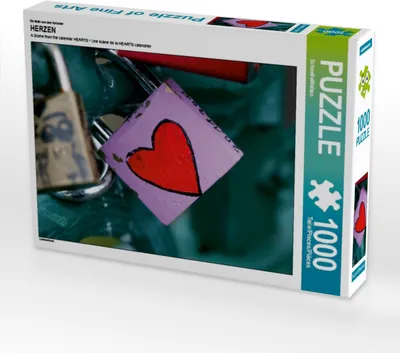 Produktbild von Calvendo Ein Motiv aus dem Kalender HERZEN 1000 Teile Puzzle quer 640x480mm, CALVENDO; 7271278