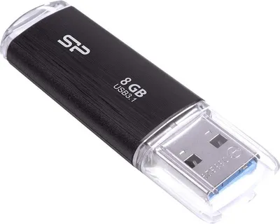 Zdjęcie produktu dla Pendrive Silicon Power Blaze B02 8GB USB 3.1 Black