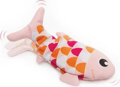 Obrázek produktu pro Hračka pro kočky Catit fish 27 x 4,5 x 14,5 cm růžová
