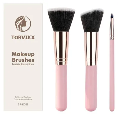 Immagine prodotto di Set di 3 pennelli da trucco per il viso