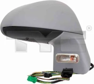 Produktbild von TYC 305-0122 Außenspiegel Seitenspiegel Links für CITROËN C4 I (LC) Beheizt Konvex Grundiert