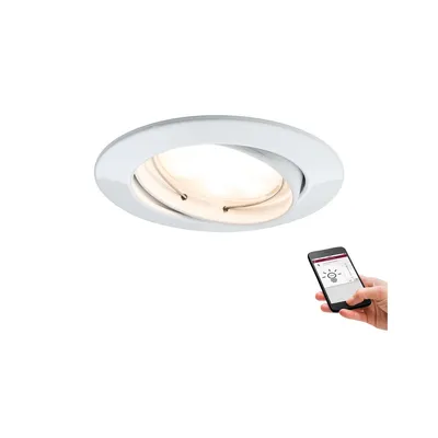 Immagine prodotto di Smart Home set di 3 luci da incasso IP23 LED bianco dimmerabile orientabili