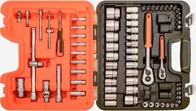 Obrázok produktu pre Bahco Bahco S800 77-dielna sada nástrčných kľúčov - 1/4" 1/2"