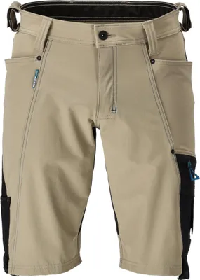 Produktbild von Mascot Shorts 23149-311-5509 Gr. 49 hellkhaki/schwarz