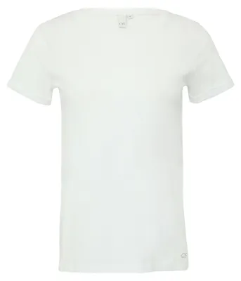 Produktbild von QS Damen 2163612 T-Shirt, Weiß, XXL EU
