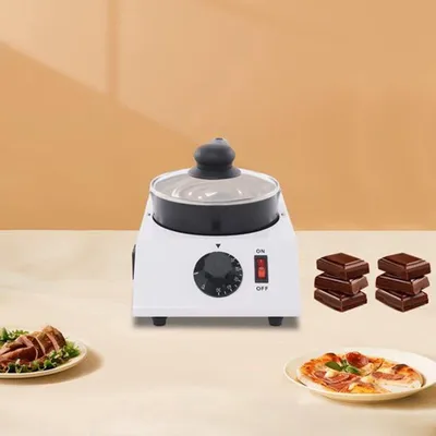 Productafbeelding van Chocoladesmeltmachine met Keramische Antiaanbakpan en Elektrische Bediening