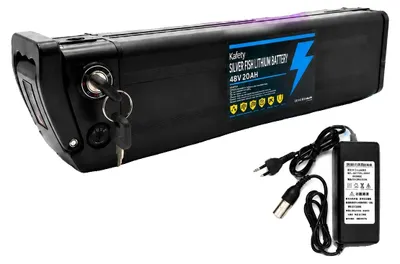 Produktbild von Lithium-Batterie, 20Ah Kapazität, Vielseitige Kompatibilität, 48VSilberfisch-3PStecker