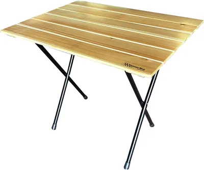 Produktbild von Bistrotisch klappbar, Lariksholz Tischplatte, 80 x 60 cm, für Balkon