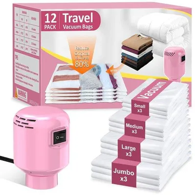 Produktbild von Kleiderschrank-Organizer-Set, 4-Stück, transparent, recycelbar