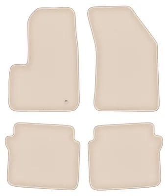 Obrázek produktu pro Velurové autokoberce pro: Chrysler Sebring III 2007-2010 (sedan) – sada 4 ks, béžové, na míru – Wielganizator FORTUNA