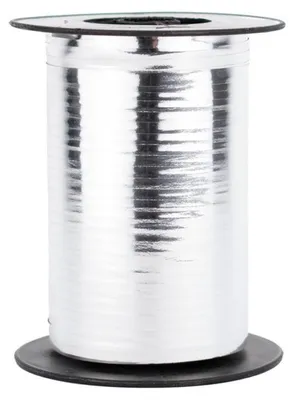 Produktbild von Geschenkband Polyband 5mm/250m Metallic Silber