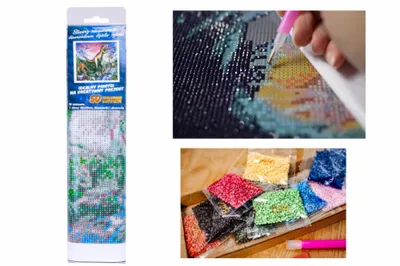 Obrázok produktu pre Diamantová Mozaika Dinosaurov 1006166