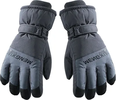 Produktbild von Winter-Thermohandschuhe für Herren und Damen, wasserdicht, winddicht, Touchscreen-Handschuhe, warme Fleece-Handschuhe für Outdoor-Radfahren, Skifahren, Klettern