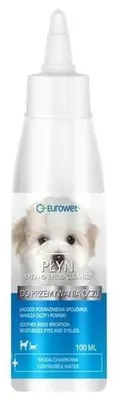Zdjęcie produktu dla Eurowet Płyn do przemywania oczu dla psa i kota 100ml
