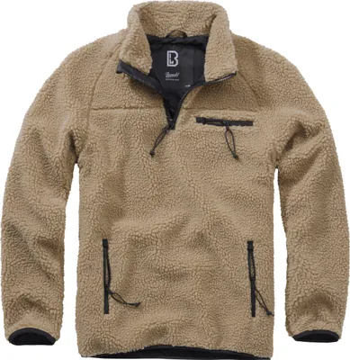 Produktbild von Brandit Teddyfleece Pullover, sand, XL
