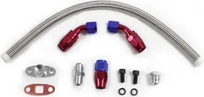 Immagine prodotto di Tubo ritorno olio turbocompressore AN10 set per Garrett GT25 GT28 GT30 GT35 GT40 GT42 Precision PT6062 PT6262 PT6466 KKK