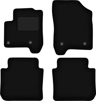 Immagine prodotto di Tappetini in velluto nero per: Citroën C3 Picasso Minivan (2008-2017)