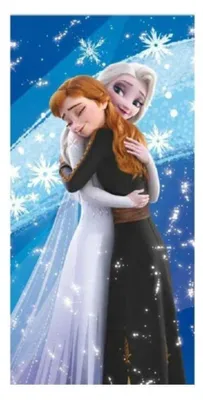 Produktbild von Disney Eiskönigin Hug Badetuch, Strandtuch 70x140cm (Schnelltrocknend)