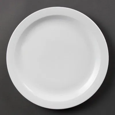 Produktbild von Olympia Whiteware Teller Mit Schmalem Rand 28Cm (6 Stück)