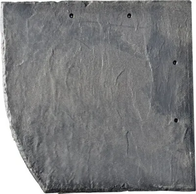 Produktbild von Stabuflex Schindel Kunststoff Bogen links 25 x 25 cm anthrazit