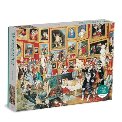 Immagine prodotto di Galison Puzzle Tribuna Uffizi s kočkami 1500 dílků